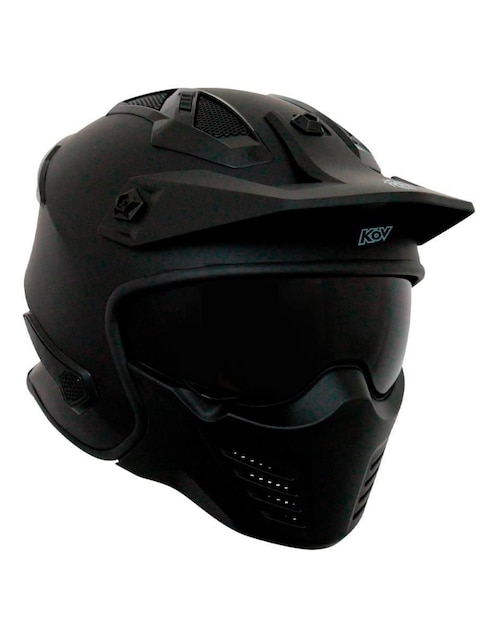 Casco para motociclismo unisex