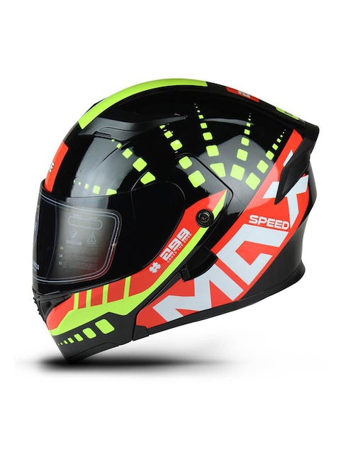 Casco abatible para motociclismo unisex