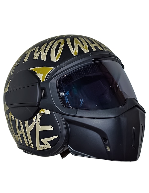 Casco 3/4 para motorsport para hombre