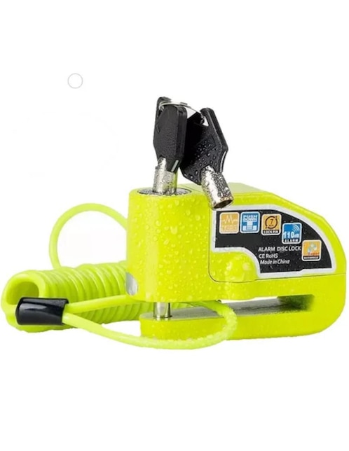 Candado con alarma de llave