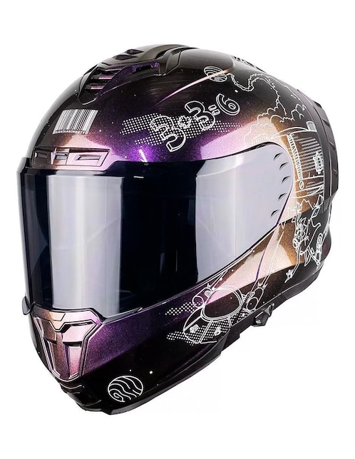 Casco  abatible para motorsport KOV unisex