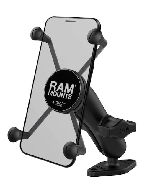 Porta celular portátil x-grip ram mounts fijación ajustable