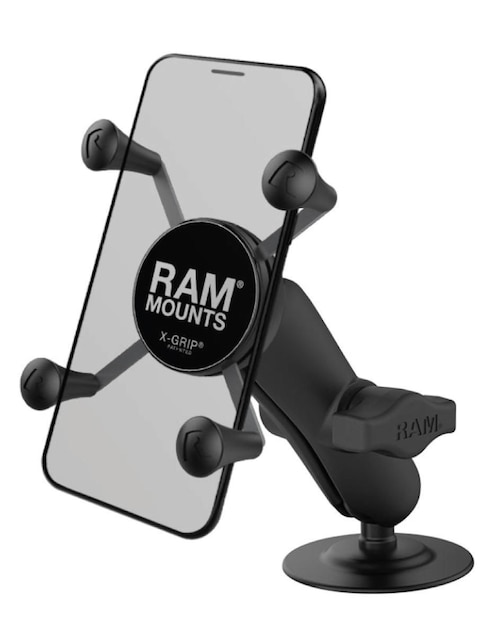 Porta celular portátil x-grip ram mounts fijación ajustable