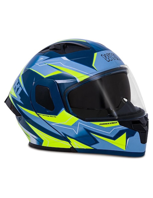 Casco abatible para motocicleta urbana unisex