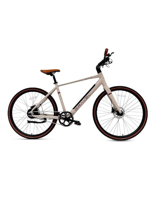 "bicicleta eléctrica" gravel bicicleta e-rise 700c urbana "rodada" 700