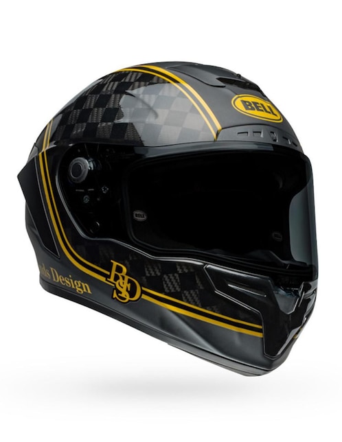 Casco cerrado para motocicleta deportiva unisex