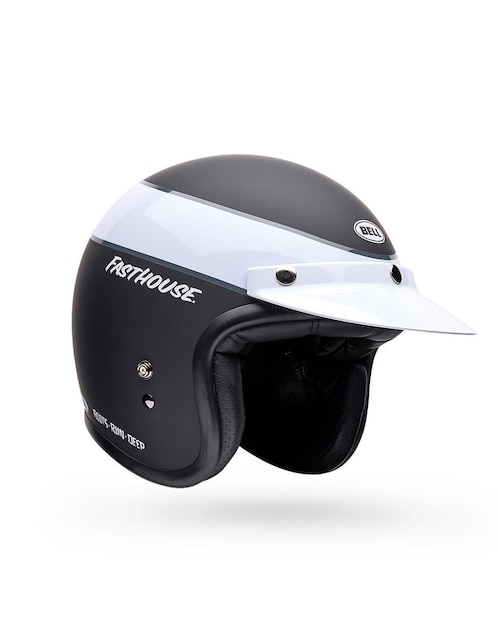 Casco 3/4 para motocicleta urbana unisex