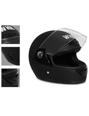 Casco cerrado para motocicleta deportiva Wkl para hombre