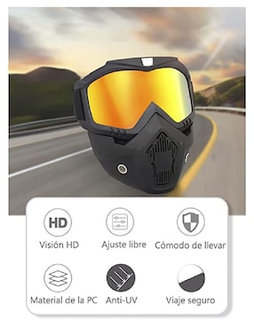 Goggles espejo y polarizadas Genérica para ciclismo unisex