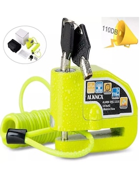 Candado con alarma de llave