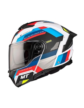 Casco Abatible Para Motorsport Mt Helmets Unisex