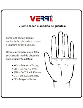 Guantes para motorsport Verri de adulto