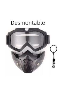 Goggles tipo máscara Genérica para motorsport unisex