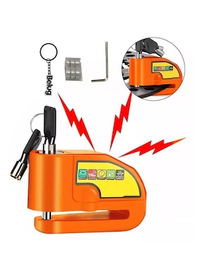 Candado con alarma de llave