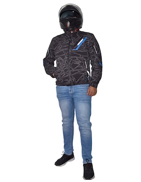Chamarra impermeable para motorsport Hebotech Outerwear para hombre