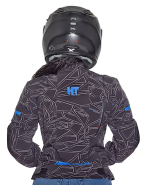 Chamarra impermeable para motorsport Hebotech Outdoor Everyday Rain para mujer