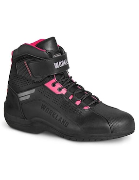 Bota de motorsport Workland para mujer