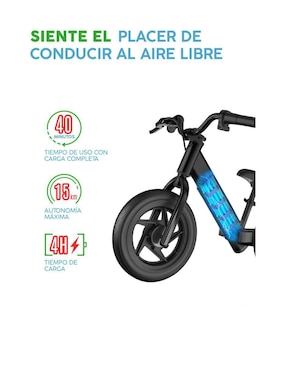 Bicicleta eléctrica Level Kids rodada 10