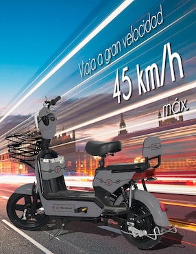 Bicicleta eléctrica Red Velvet glegsma urbana rodada 14