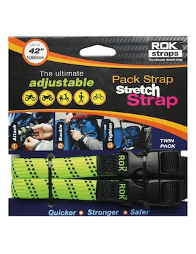 Set cintas de sujeción para moto de 30 a 106 cm Rok Straps