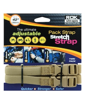 Set cintas de sujeción para moto de 30 a 106 cm Rok Straps
