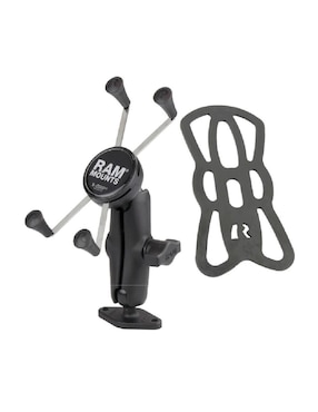 Porta celular portátil x-grip ram mounts fijación ajustable