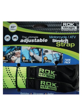 Set cintas de sujeción para moto de 45 a 150cm Rok Straps
