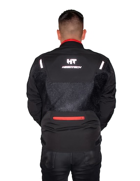 Chamarra Hebotech impermeable para hombre