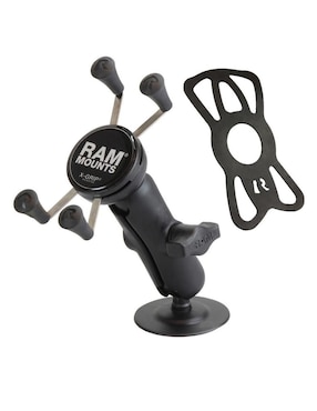 Porta celular portátil x-grip ram mounts fijación ajustable