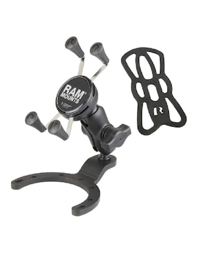 Porta celular portátil x grip Ram Mounts fijación ajustable