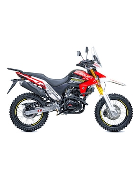 Motocicleta doble propósito Carbela Dirt3 250cc rojo 2026