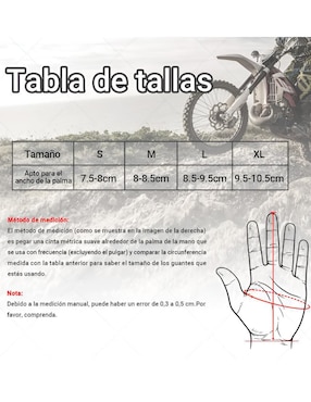 Guantes para motorsport Xtellar unisex