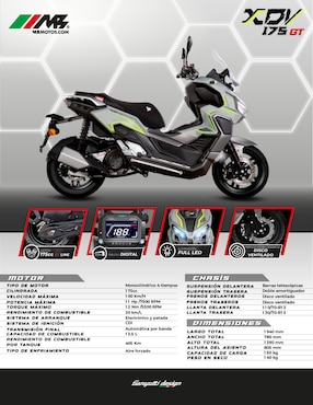 Motoneta MB XDV 175 GT LINE 2026