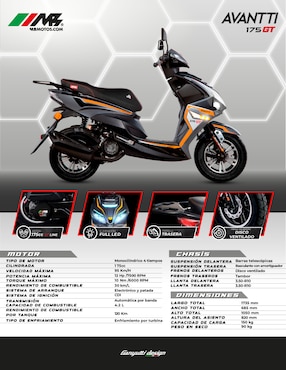Motoneta MB Avantti 175 GT Line 2026