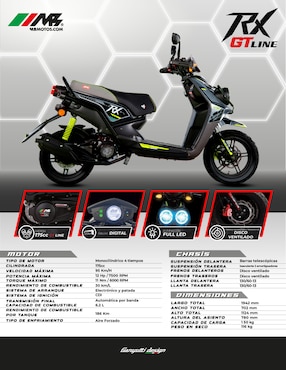 Motoneta Mb RX 175 GT Line 2026