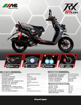 Motoneta MB RX 175 GT Line 2026