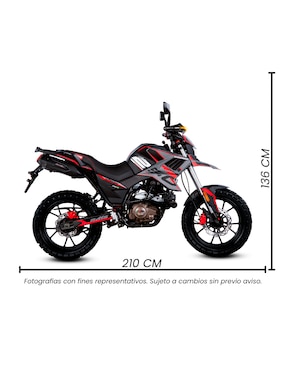 Motocicleta doble propósito Mb Tekken 250 R Line 2026
