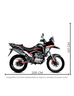 Motocicleta doble propósito MB NORDICA 300 2026
