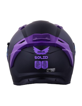 Casco cerrado para motocicleta urbana Bkr unisex