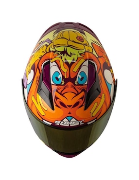 Casco cerrado para motocicleta urbana Bkr unisex