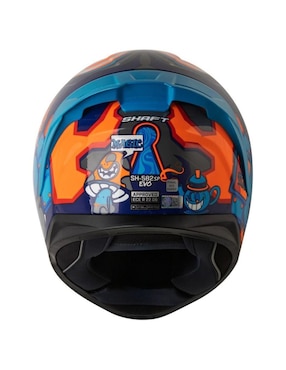 Casco cerrado para motocicleta urbana Shaft unisex