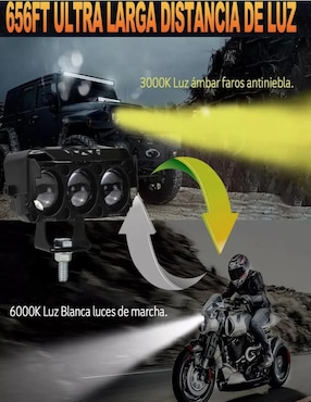 Luces auxiliares para moto Belug