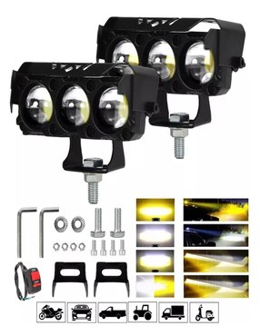 Luces auxiliares para moto Belug