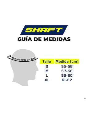 Casco cerrado para Motorsport Shaft unisex