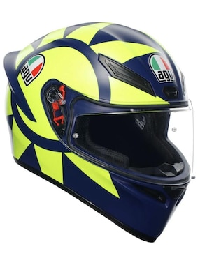 Casco cerrado para motocicleta deportiva AGV para hombre