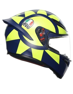 Casco cerrado para motocicleta deportiva AGV para hombre