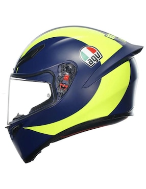 Casco cerrado para motocicleta deportiva AGV para hombre