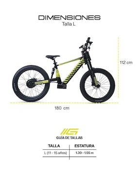 Bicicleta eléctrica Gravel Elec Cross Montañismo rodada 24