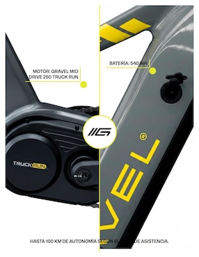 Bicicleta eléctrica Level Kids E-Drift 29 montañismo rodada 29