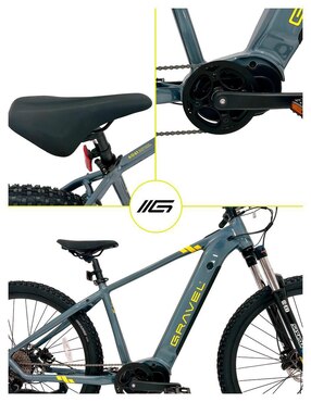 Bicicleta eléctrica Level Kids E-Drift 29 montañismo rodada 29